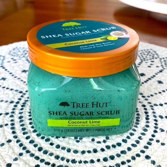Tree Hut Other - 🥥🌴TREE HUT SHEA SUGAR SCRUB In Coconut Lime Scent